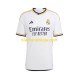 Camisola Real Madrid Camavinga 12 Criança Equipamento Primeiro 2023-2024 Manga Curta